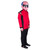RaceQuip 191916RQP Single-Layer Fire Suit Jacket Chevron Red XL