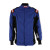 RaceQuip 131926RQP Single-Layer Fire Suit Jacket Chevron Blue XL