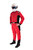 RaceQuip 130917RQP One-Piece Single-Layer Fire Suit Chevron Red 2XL