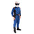 DISCONTINUED RaceQuip 91609229RQP One-Piece Multi-Layer Fire Suit Chevron Blue Small