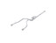 MBRP S51563AL ARMOR LITE Streel Profile Dual Rear Exit Stainless-Steel Tips Aluminized 3" - 2-1/2" Cat-Back Exhaust for 2025 RAM 1500 3.0L Hurricane
