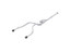 MBRP S51563CF ARMOR PRO Streel Profile Dual Rear Exit Carbon Fiber Tips Stainless-Steel 3" - 2-1/2" Cat-Back Exhaust for 2025 RAM 1500 3.0L Hurricane