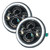 Oracle 5769-123 7" High Powered Switchback LED Halo Headlights for 07-18 Jeep Wrangler JK