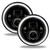 Oracle 5769-001 7" High Powered LED Halo Headlights White for 07-18 Jeep Wrangler JK