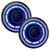 Oracle 5876-334 Oculus Bi-LED Projector Halo Headlights ColorSHIFT for 07-18 Jeep Wrangler JK