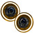 Oracle 5876-023 Oculus Switchback Bi-LED Projector Halo Headlights for 07-18 Jeep Wrangler JK
