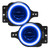Oracle 5847-002 High Performance 20W LED Halo Fog Lights Blue for 18-24 Jeep Wrangler JL & 20-24 Gladiator JT Sport