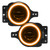 Oracle 5847-005 High Performance 20W LED Halo Fog Lights Amber for 18-24 Jeep Wrangler JL & 20-24 Gladiator JT Sport
