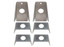 Rust Buster RB2016 Body Mount Brackets for 87-95 Jeep Wrangler YJ
