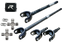 Revolution Gear & Axle DC-D44-JLJT-1PC Dana 44 M210 32 Spline 4340 Chromoly Discovery Series 1 Piece Front Axle Kit for 18-24 Jeep Wrangler JL & 20-24 Gladiator JT Rubicon