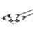 Yukon Gear & Axle YA W24170 Dana 30 4340 Chromoly Front Axle Kit with 1350 Joints 27 Spline for 07-18 Jeep Wrangler JK