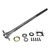 Yukon Gear & Axle YA WD44JKNR-35K Dana 44 4340 Chromoly Rear Axle Shaft Kit 35 Spline for 07-18 Jeep Wrangler JK Non-Rubicon