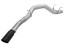 aFe Power 49-42039-B Large Bore-HD 5" 409 Stainless Steel DPF-Back Exhaust System Black Tip for 13-18 RAM 2500/3500 6.7L