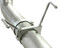 aFe Power 49-42016-P Large Bore-HD 5" 409 Stainless Steel DPF-Back Exhaust System Polished Tip for 07.5-12 RAM 2500/3500 6.7L