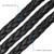Borne Off-Road BVWN-10-SBK 10,000lb Winch with Black Synthetic Rope