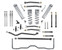 Belltech 153205TPS 4" Lift Kit with Trail Performance Shocks & Rear Sway Bar for 18-24 Jeep Wrangler Unlimited JL