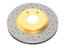 DBA 2533X Street Series X Gold Brake Rotor Rear 350mm for 06-10 Jeep Grand Cherokee SRT8 6.1L HEMI