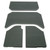 DEI 50131 Boom Mat Headliner Black for 07-10 Jeep Wrangler Unlimited JK