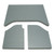 DEI 50134 Boom Mat Headliner Grey for 07-10 Jeep Wrangler JK 2-Door