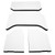 DEI 50135 Boom Mat Headliner White for 07-10 Jeep Wrangler Unlimited JK