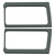 DEI 50269 Boom Mat Side Window Trim Grey for 18-25 Jeep Wrangler JL 2-Door
