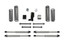Fabtech K4107DL 3" Sport Lift Kit with Dirt Logic 2.25 Shocks for 18-25 Jeep Wrangler Unlimited JL 3.6L