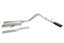 Gibson 617409B Single Cat-Back Performance Exhaust Black Ceramic Tip for 20-25 Jeep Gladiator JT 3.6L
