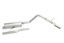 Gibson 617409 Single Cat-Back Performance Exhaust Stainless Tip for 20-25 Jeep Gladiator JT 3.6L