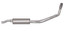 Gibson 616609 Single Cat-Back Performance Exhaust Stainless Tip for 09-18 Dodge & RAM 1500 5.7L HEMI / 09-15 4.7L Magnum