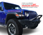 Go Rhino 230121T Trailline Full Width Front Bumper for 07-18 Jeep Wrangler JK, 18-25 JL & 20-25 Gladiator JT