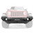 Go Rhino 230121T Trailline Full Width Front Bumper for 07-18 Jeep Wrangler JK, 18-25 JL & 20-25 Gladiator JT