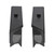 Tuffy 047-01-A Lockbox Speaker & Storage Set Combo Lock for 97-06 Jeep Wrangler Tj
