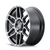 ION Wheels 146-2983TM 146 20x9 5" Backspace Matte Black Machined Dark Tint Wheel for 19-25 RAM 1500, TRX & RHO