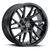 Method Raised MR801 20x10 / 6x5.5 BP / 10mm Offset / 106.25mm Bore - Gloss Black Milled Wheel