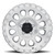 Method MR31578550300 315 Standard 17x8.5 5x5 4.75" Backspace Machined Clear Coat Wheel for 07-25 Jeep Wrangler JK, JL & Gladiator JT