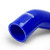 Mishimoto MMHOSE-WR6-07BL Silicone Radiator Hose Kit Blue for 07-11 Jeep Wrangler JK 3.8L