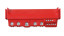 MSD 7564 Stand Alone Solid State Relay 4 Channel 20 Amps Red 