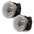 Oracle 7159-332 Pre-Assembled Halo Fog Lights Dynamic ColorSHIFT for 10-18 Jeep Wrangler JK