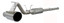 aFe Power 49-42002 LARGE Bore-HD 4" 409 Stainless Steel Cat-Back Exhaust System Polished Tip for 04.5-07 Dodge Ram 2500/3500 5.9L Cummins