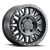 Raceline 951B Ryno 17x9in / 5x127 BP / -12mm Offset / 78.1mm Bore - Satin Black Wheel