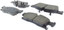 StopTech 305.14550 Standard Street Select Front Brake Pads for 11-21 Jeep Grand Cherokee, 11-25 Durango 3.6L & 5.7L HEMI