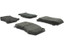 Posi-Quiet 105.11490 Ultra-Premium Ceramic Front Brake Pads for 05-14 Challenger, Charger, Magnum, 300C SRT8 6.1/6.4L, 15-23 R/T Scat Pack 6.4L 392 & 06-10 Grand Cherokee 6.1L HEMI