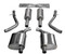 CORSA 21066 2-1/2" Sport Cat-Back without Tips for 15-23 Challenger 3.6L