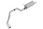BORLA 140801 Cat-Back Exhaust System S-Type Chrome Tip for 14-18 RAM 2500/3500 6.4L 392 HEMI