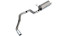 BORLA 140851 Cat-Back Exhaust System S-Type Chrome Tip for 19-25 RAM 2500/3500 6.4L 392 HEMI