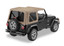 Bestop 51180-33 OEM Replace-A-Top with Tinted Windows Dark Tan for 97-02 Jeep Wrangler TJ