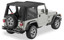 Bestop 51178-35 OEM Replace-A-Top with Clear Windows Black Diamond for 03-06 Jeep Wrangler TJ