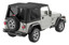 Bestop 79139-01 OEM Replace-A-Top with Tinted Windows Black Sailcloth for 97-02 Jeep Wrangler TJ