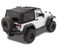 Bestop 79836-17 OEM Replace-A-Top with Tinted Windows Premium Black Twill for 07-09 Jeep Wrangler JK 2-Door