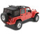 Bestop 79837-17 OEM Replace-A-Top with Tinted Windows Premium Black Twill for 07-09 Jeep Wrangler Unlimited JK